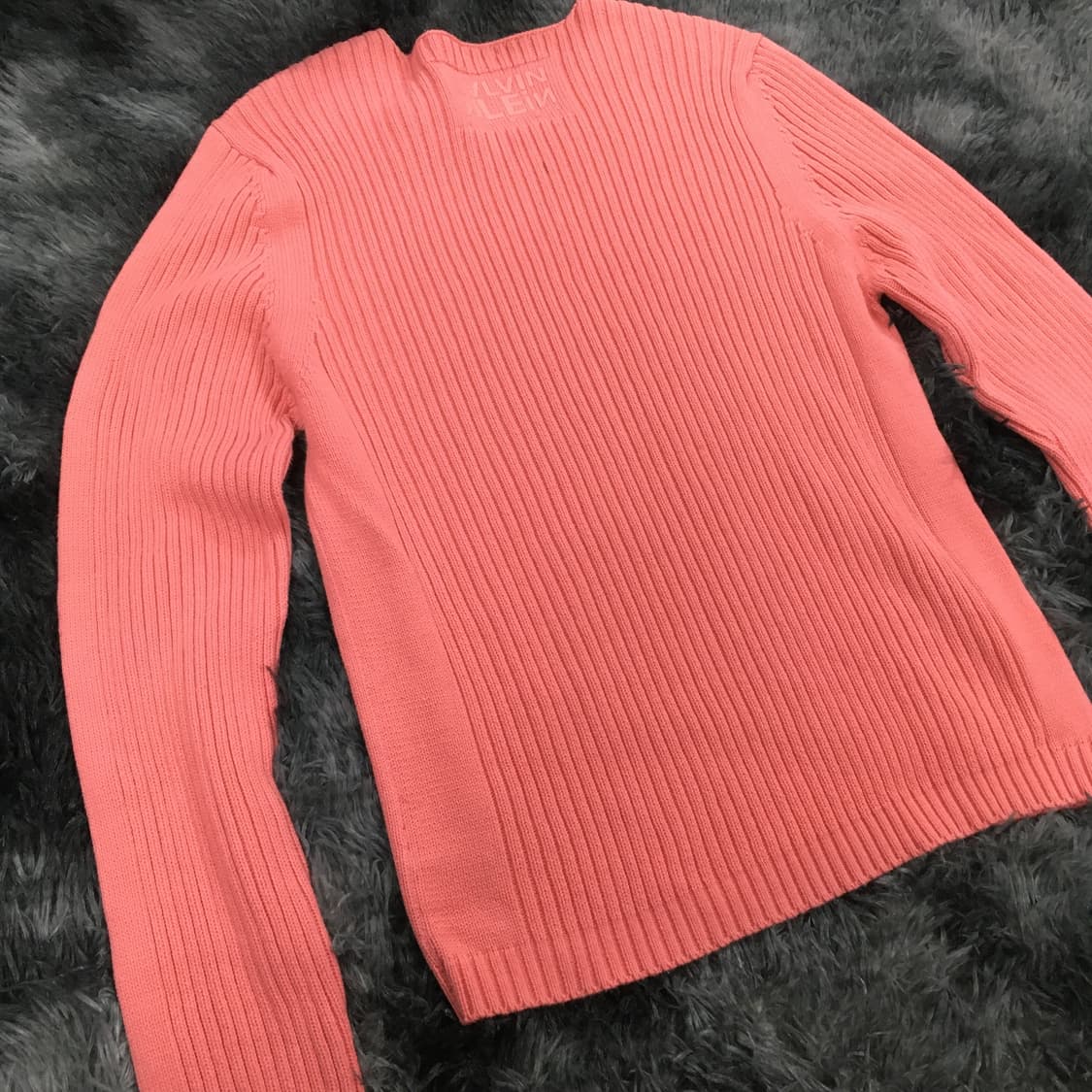 투티/0169 CK 니트 캘빈클라인 브이넥 상품이미지4