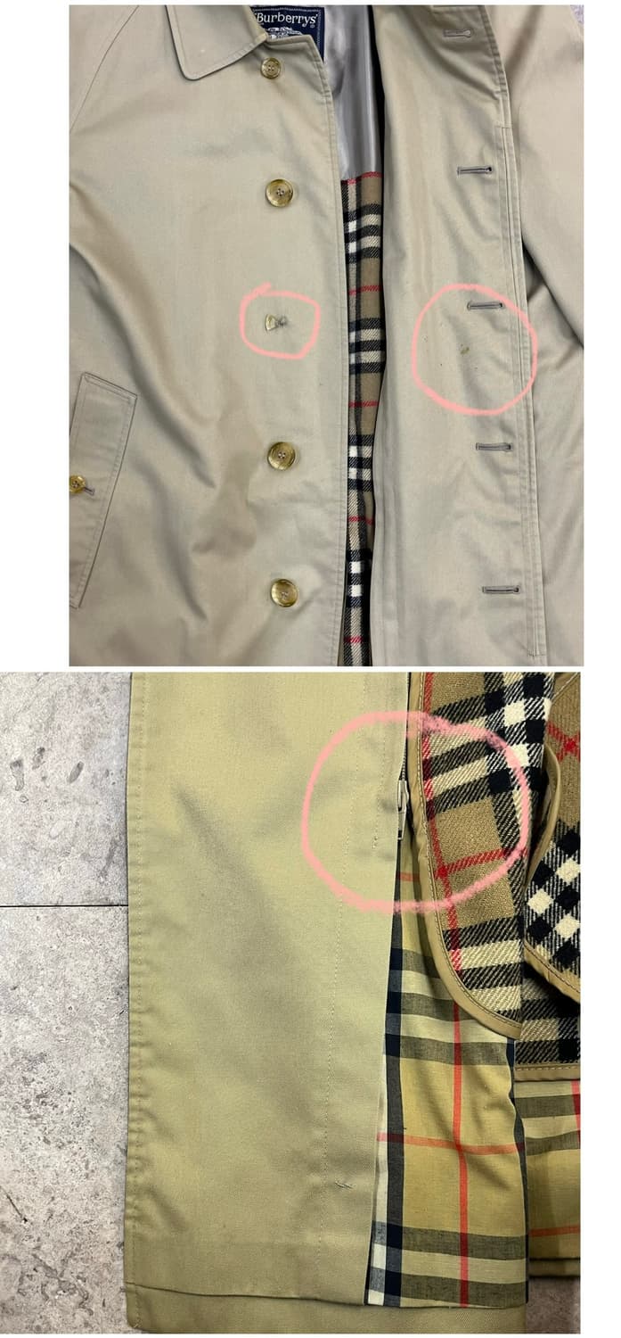 버버리 트렌치 코트 베이지 #csz3458 상품이미지7