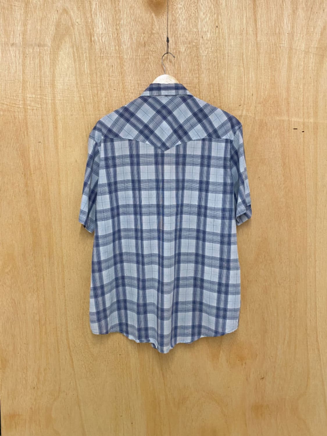 WRANGLER ombre western shirts 옴브레 체크 셔츠 상품이미지3