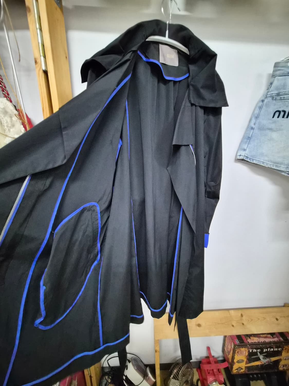 르베이지 바스락 스판 얄상 트렌치코트 상품이미지7