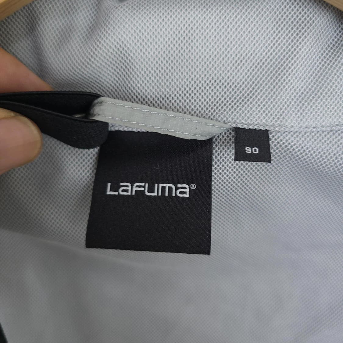 라푸마 Lafuma 라이트 그레이 바람막이 점퍼 90 상품이미지7