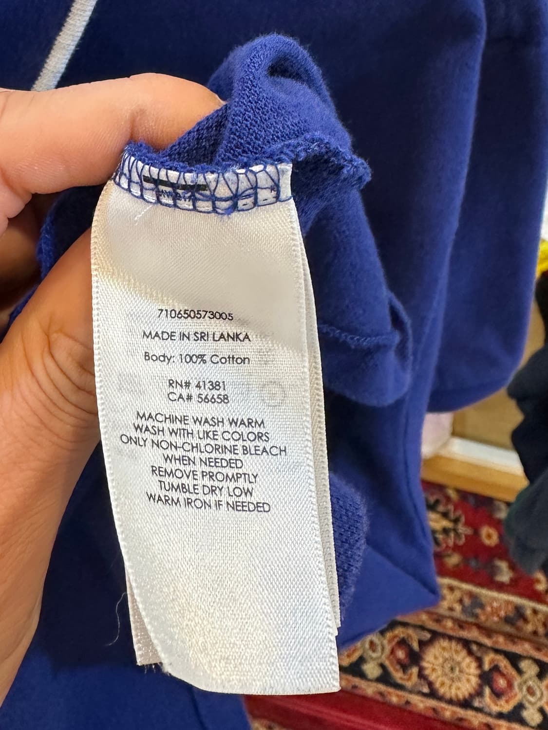 폴로 랄프로렌 빅포니 반팔 카라티 코발트블루 XL 상품이미지5