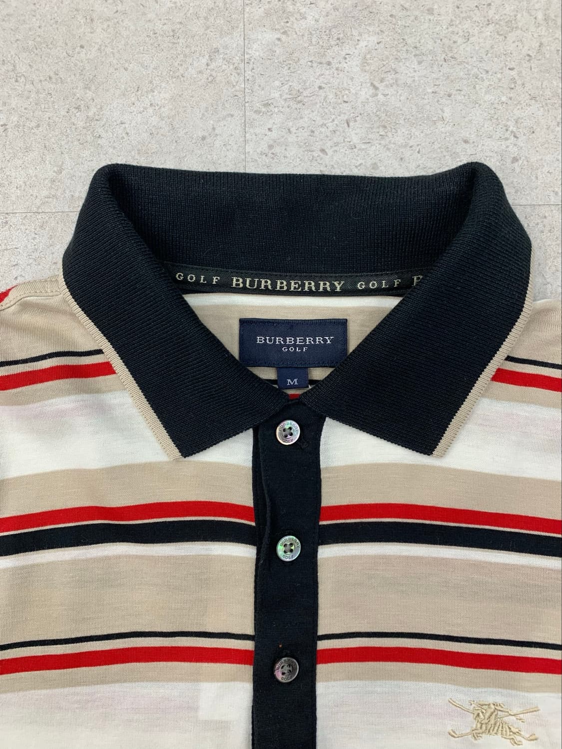 Burberry 버버리 골프 반팔 카라티  상품이미지3