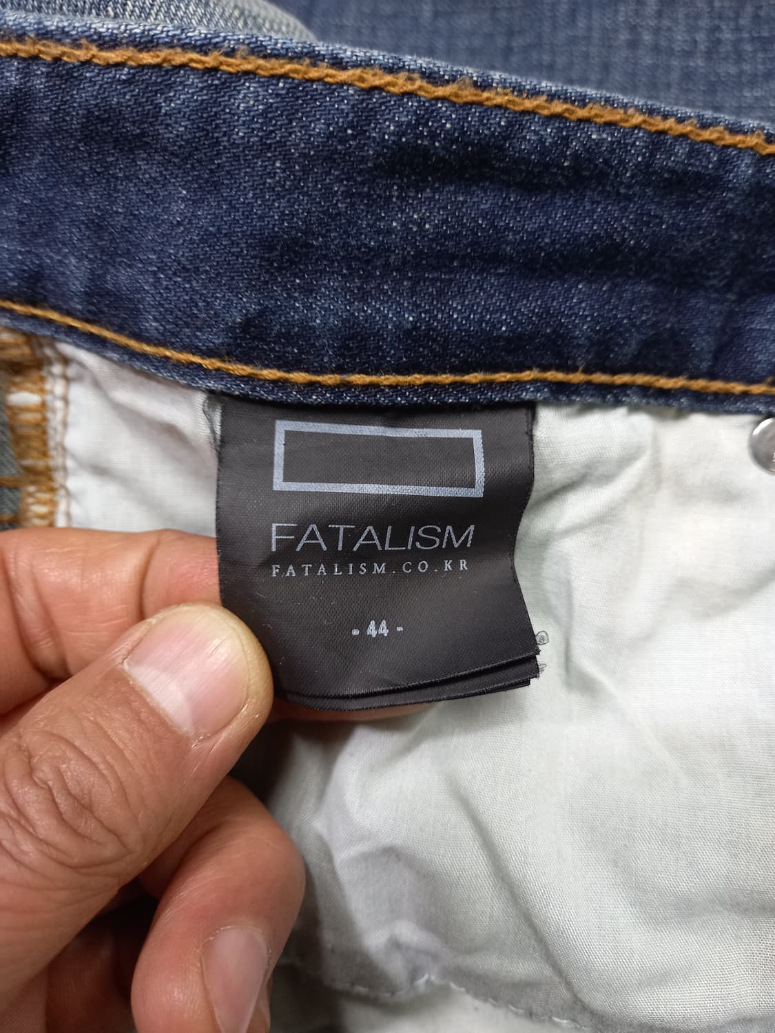 28 FATALISM Seoul 워싱 스판 슬림일자진 28-915 상품이미지8