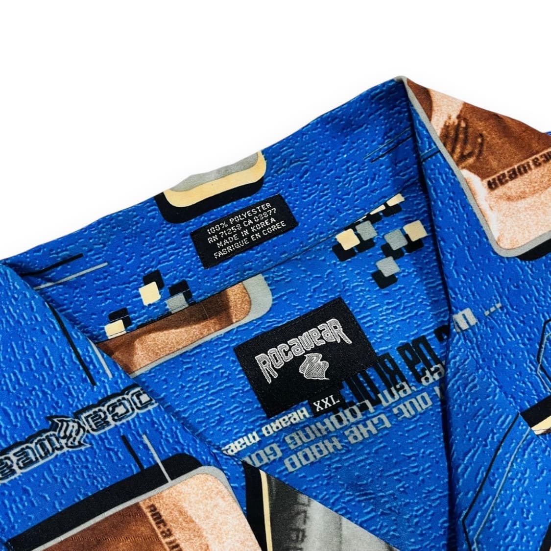 로카웨어 00s 올드스쿨 섹시 바디 걸 디지털 반팔 셔츠 상품이미지4