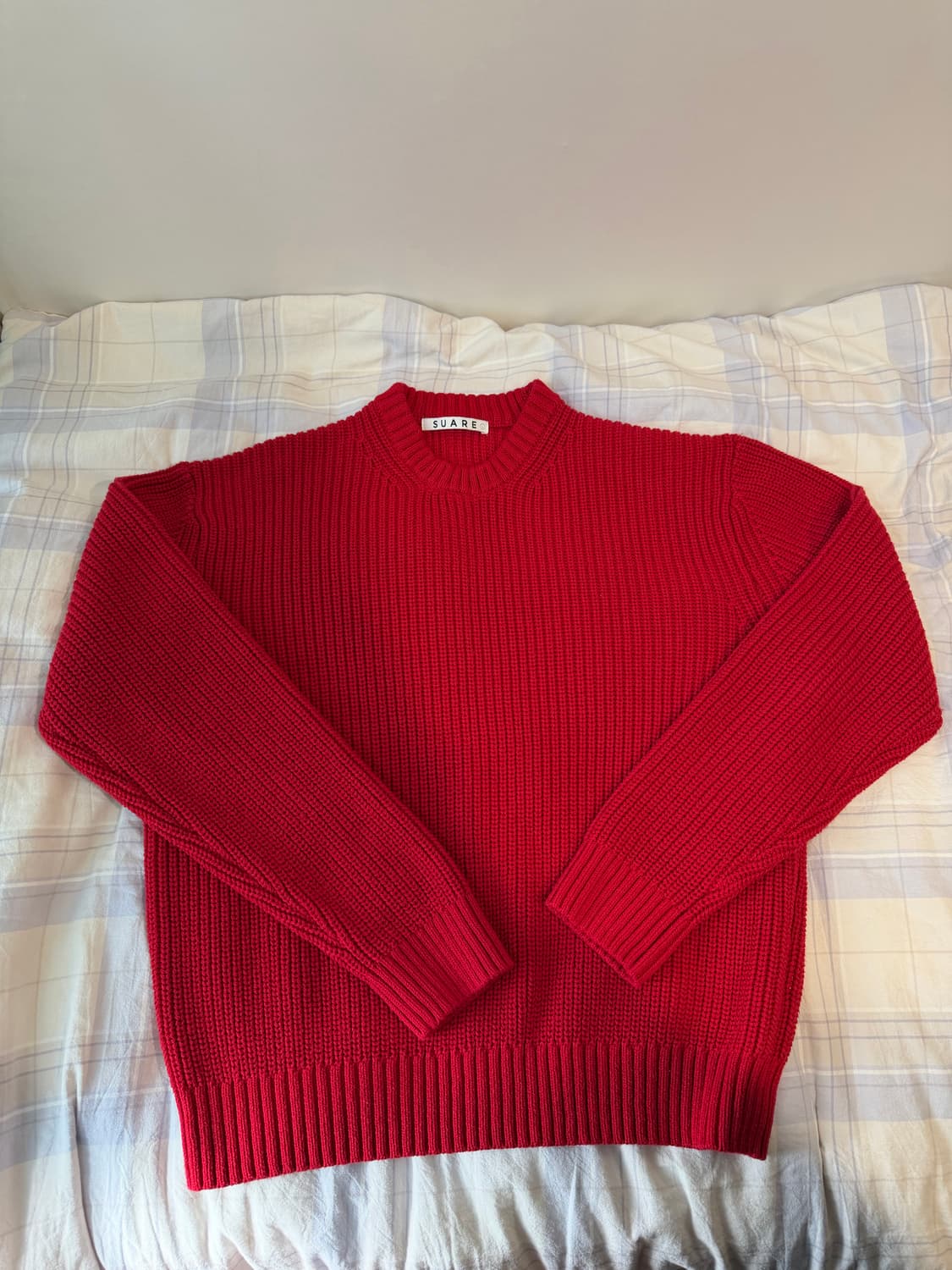 수아레 워셔블 크롭 하찌니트 L 상품이미지2