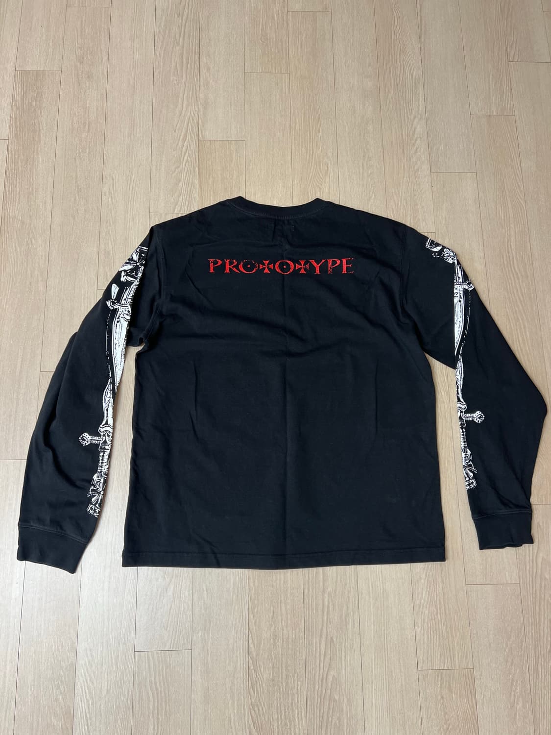 ETCE 더블 소워드 롱슬리브 블랙 M 상품이미지2