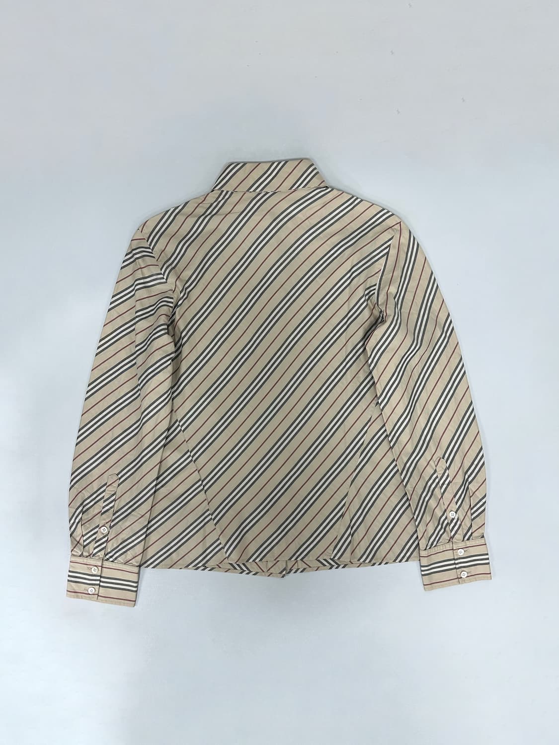 버버리 사선 스트라이프 셔츠 블라우스 상품이미지5