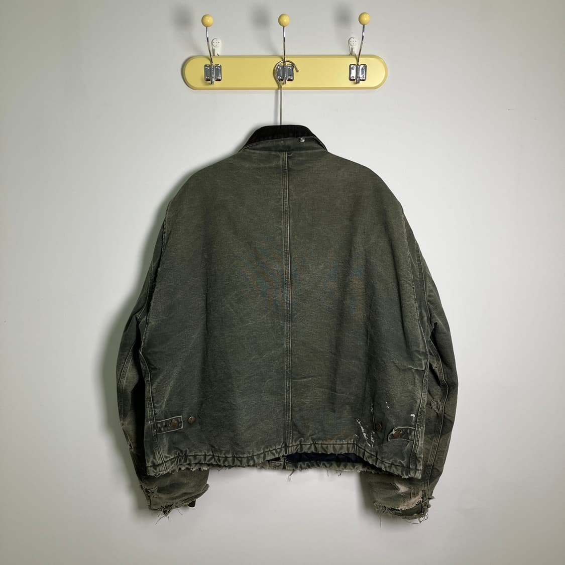 칼하트 J22 모스그린 덕 아크틱 자켓 2XL 상품이미지2