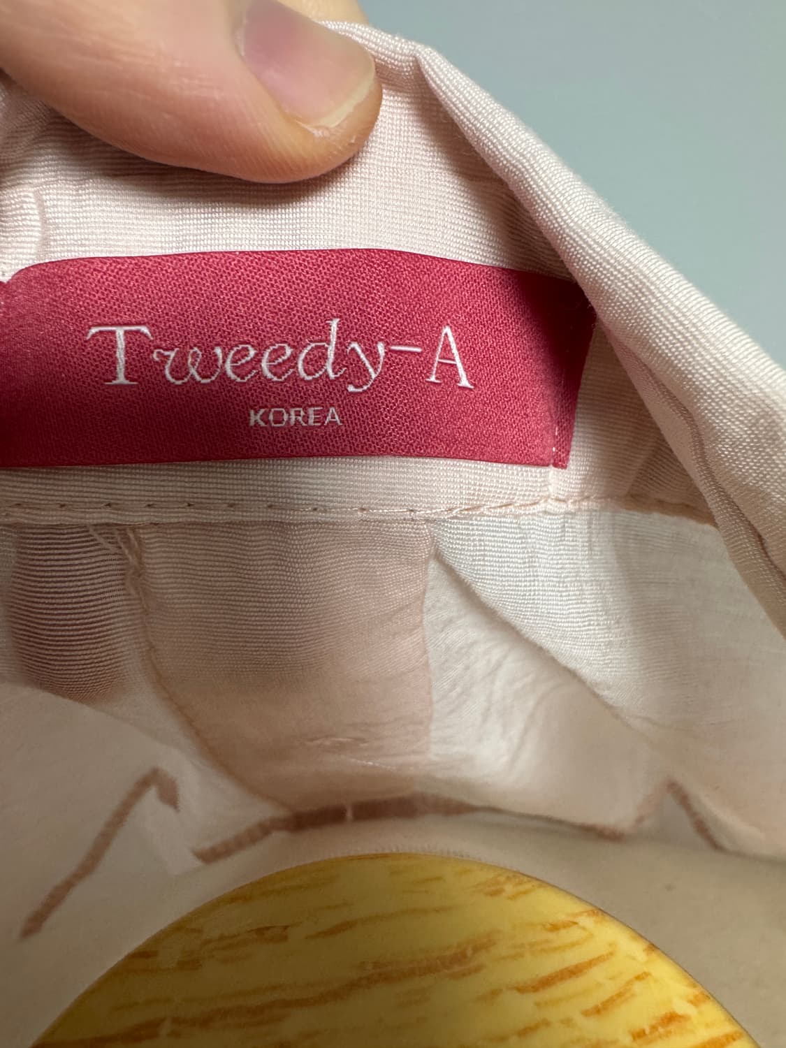 트위디야 핑크 셔츠 새상품 상품이미지5