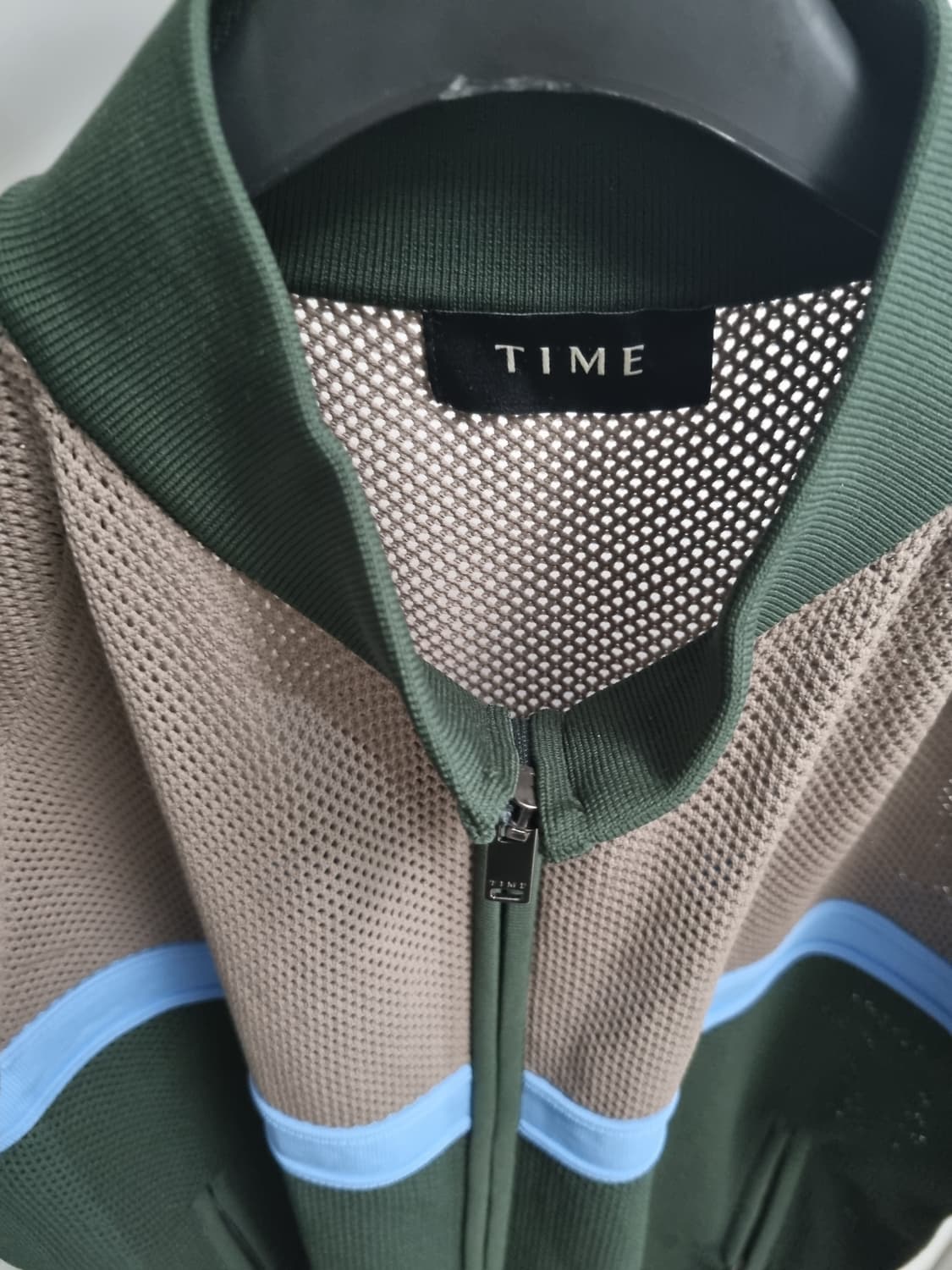 한섬 타임옴므 니팅 집업 23ss 상품이미지3