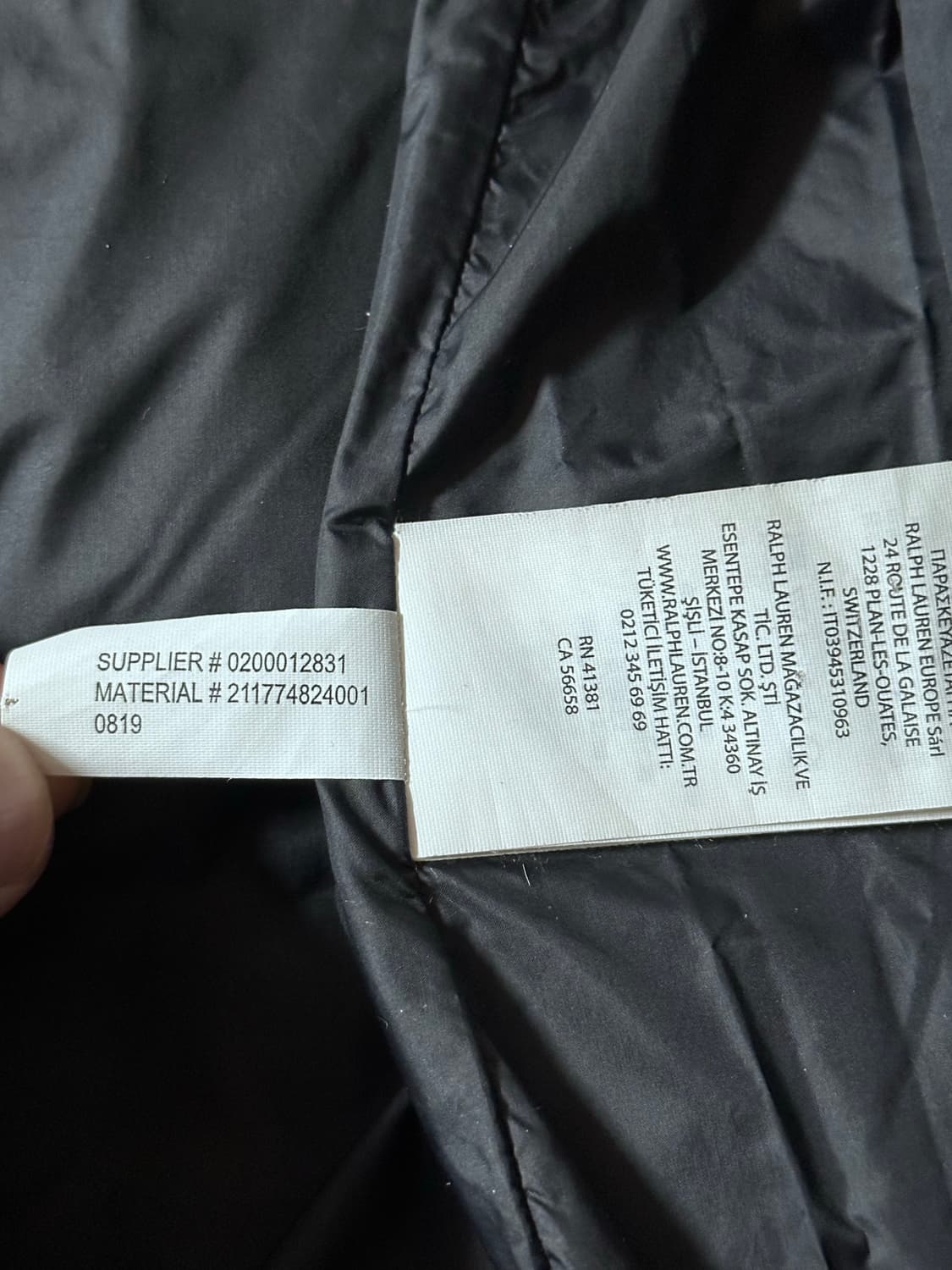 폴로 랄프로렌 R.L. Regiment 크레스트 덕 다운 패딩 상품이미지10