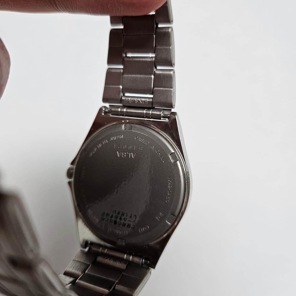 세이코 알바 티타늄 빈티지 시계 Seiko Alba Titanium 상품이미지8