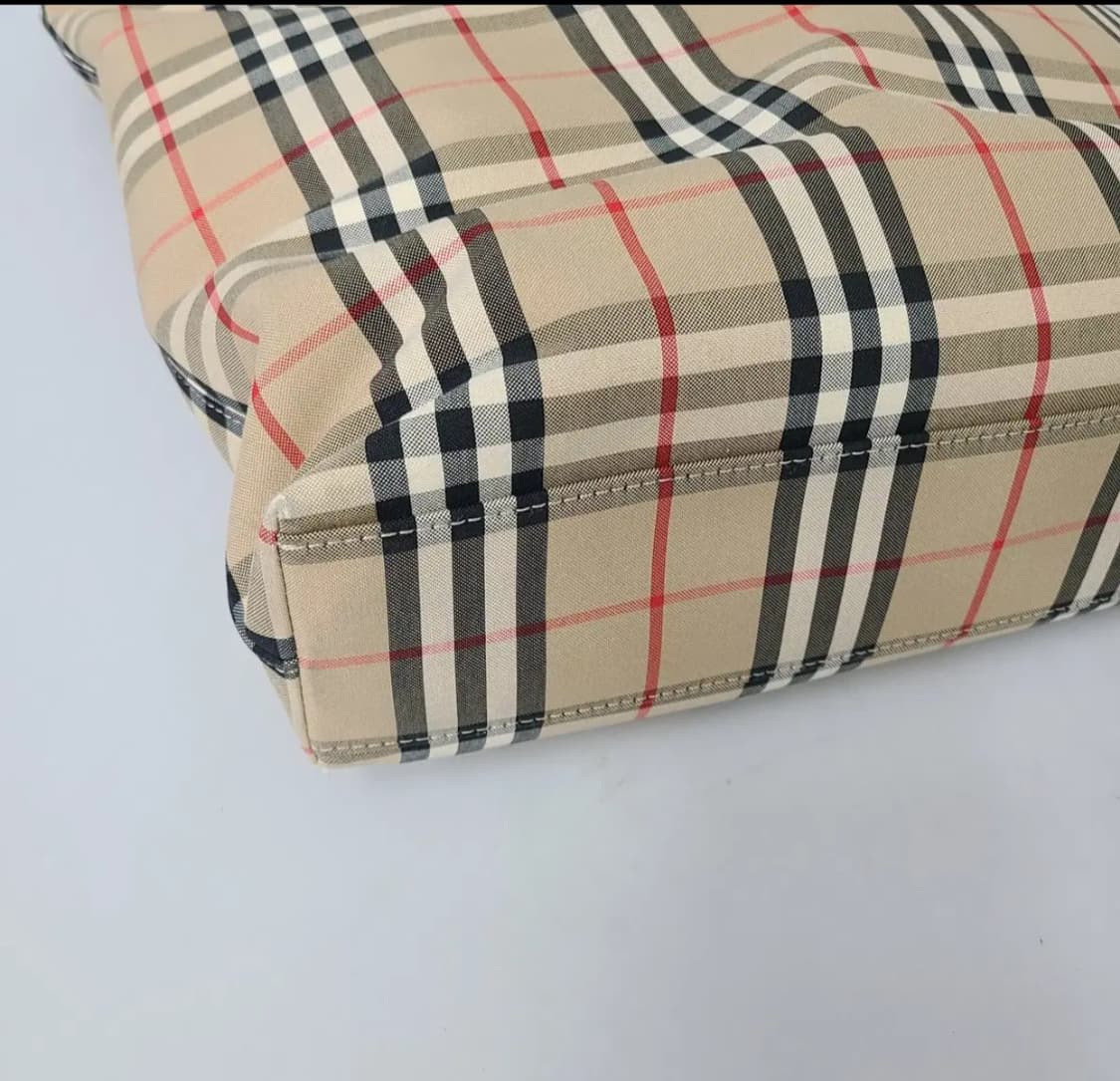 버버리 로고 아플리케 토트백겸 크로스백 OS 상품이미지3