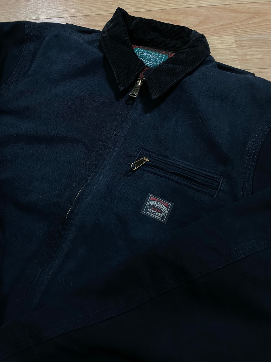 25시즌 폴로 컨트리 캔버스 자켓 xs 상품이미지4