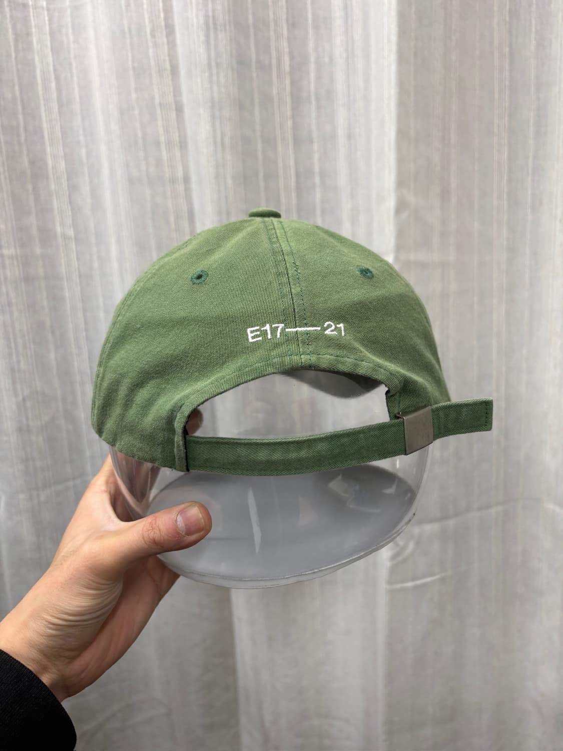 Emis 이미스 뉴로고 캡 그린 모자 상품이미지2