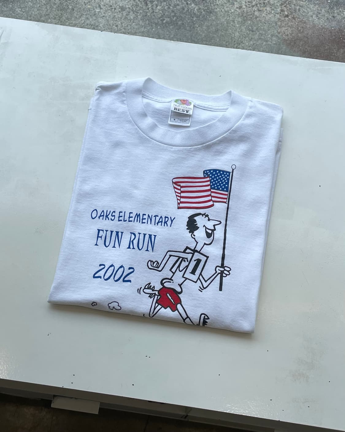 “2002 Fun Run” USA Event T-shirt M 상품이미지9