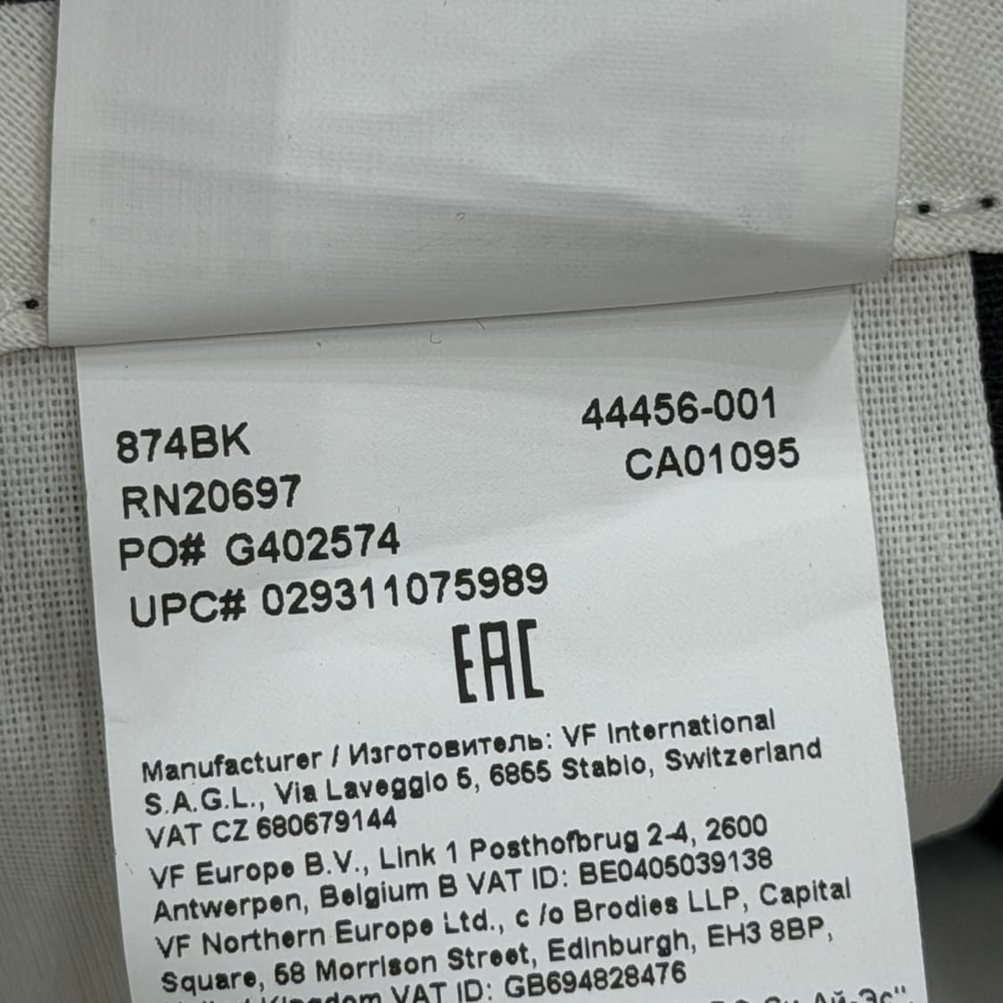 디키즈 874 워크팬츠 바지 블랙 30X30 상품이미지5