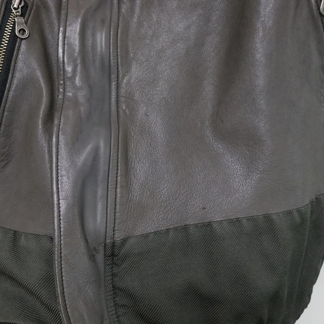 KAMISHIMA 양가죽  실크 혼방 라이더 자켓 60930 상품이미지7