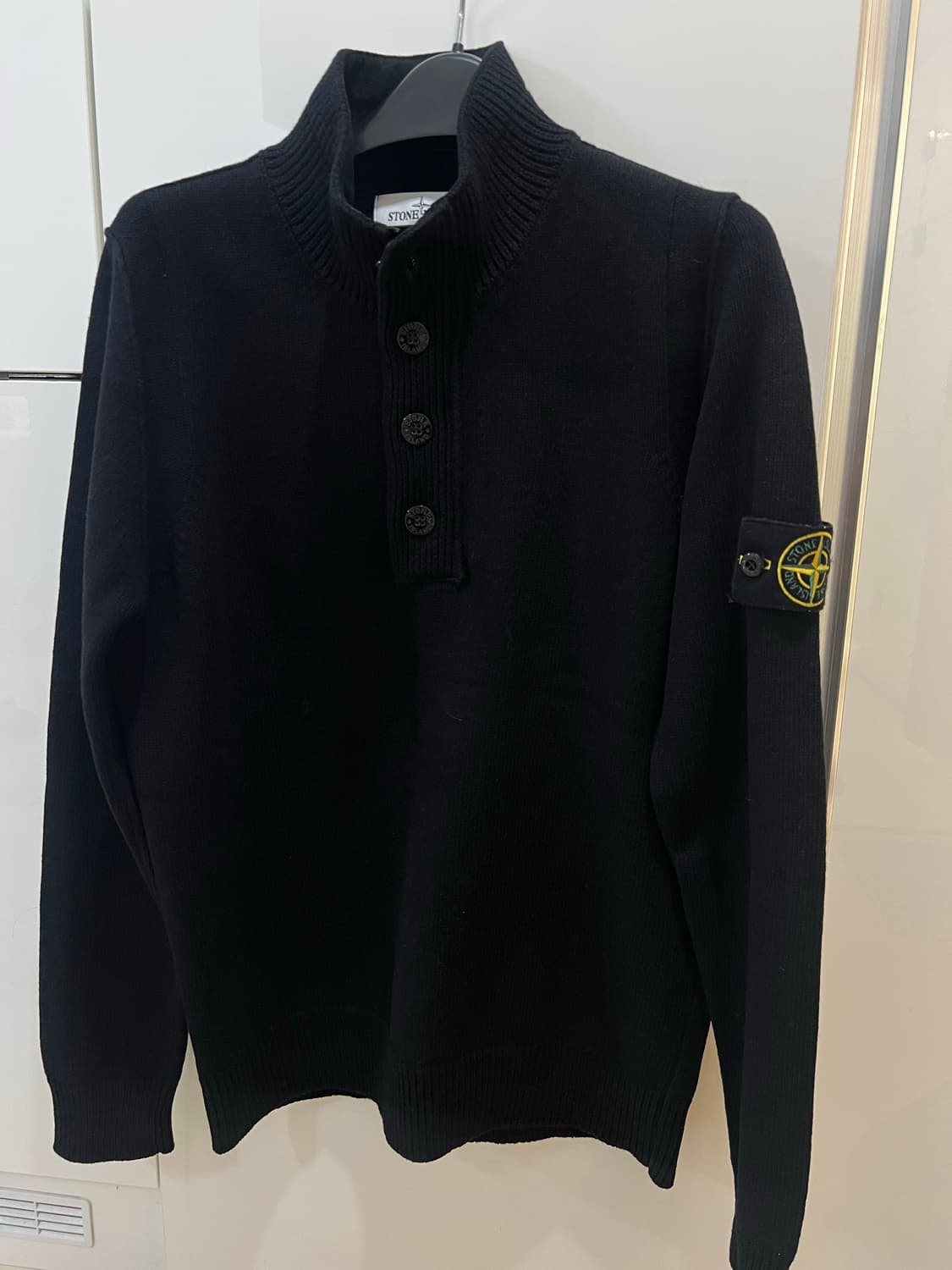 23fw 스톤아일랜드 반집업스웨터 100-슬림105 (새상품급) 상품이미지1