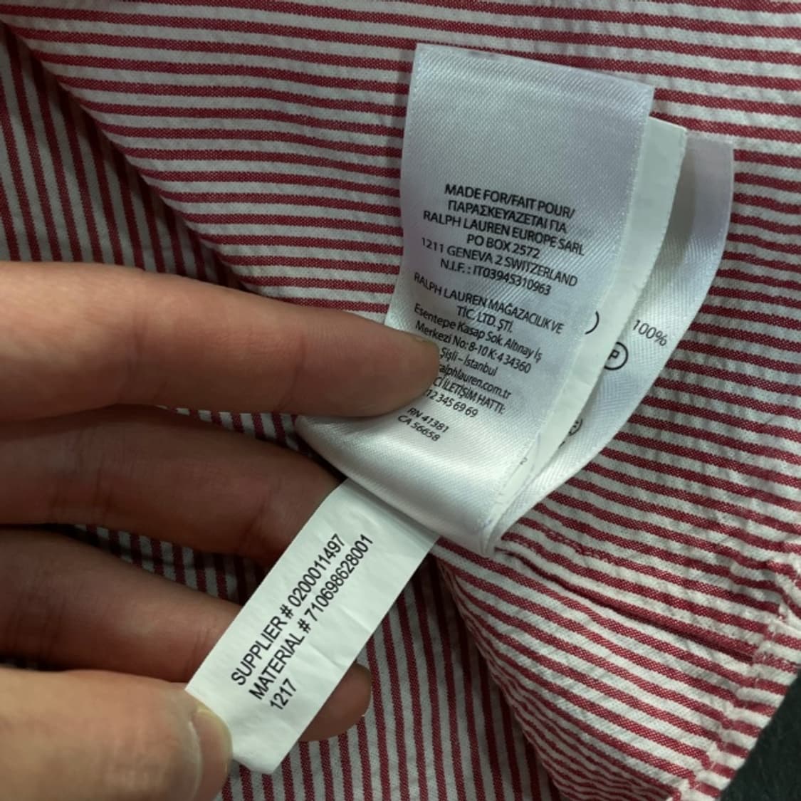 95 폴로 신형 시어서커 셔츠  상품이미지4