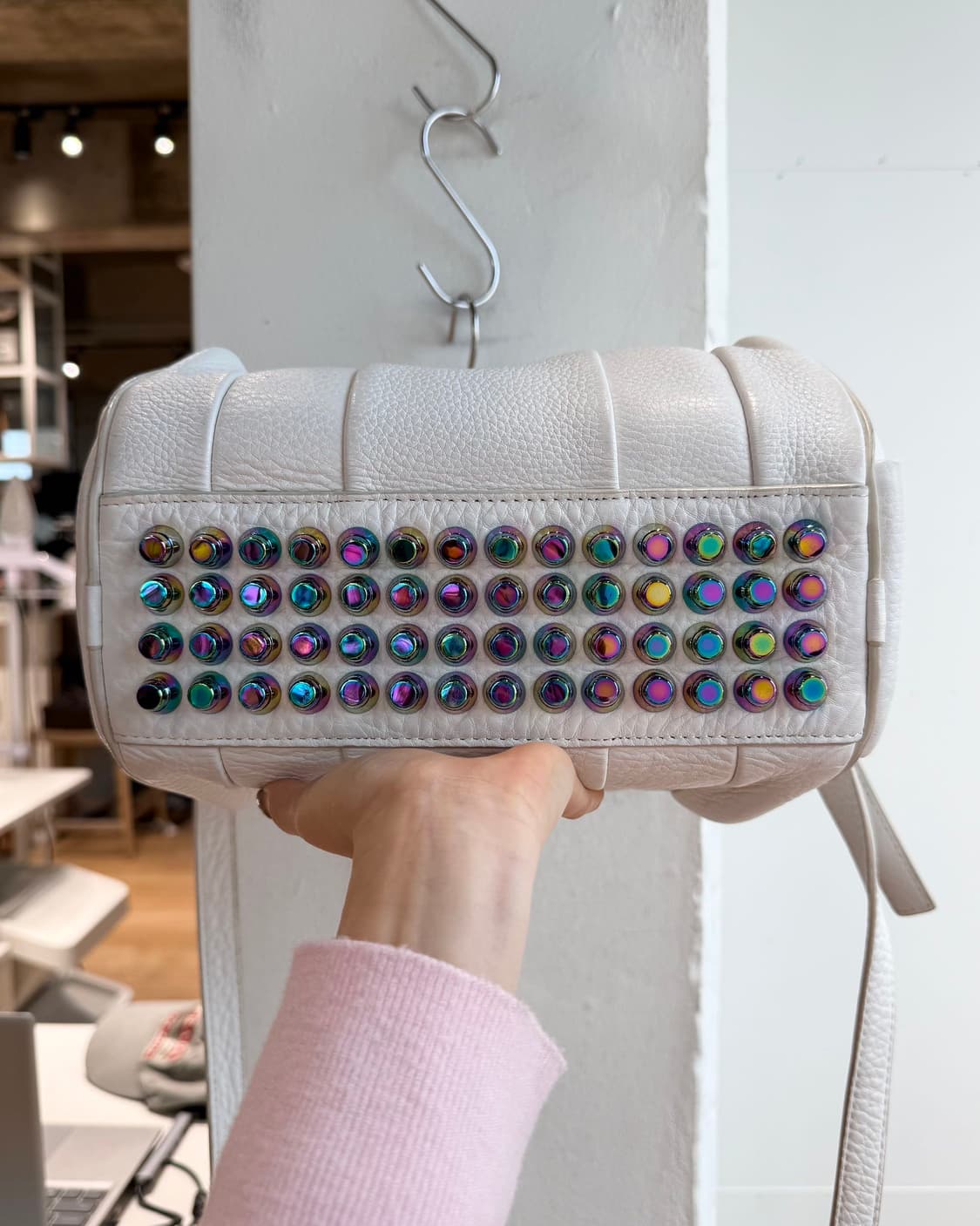 알렉산더 왕 화이트 루코 더플 보스턴백  상품이미지7