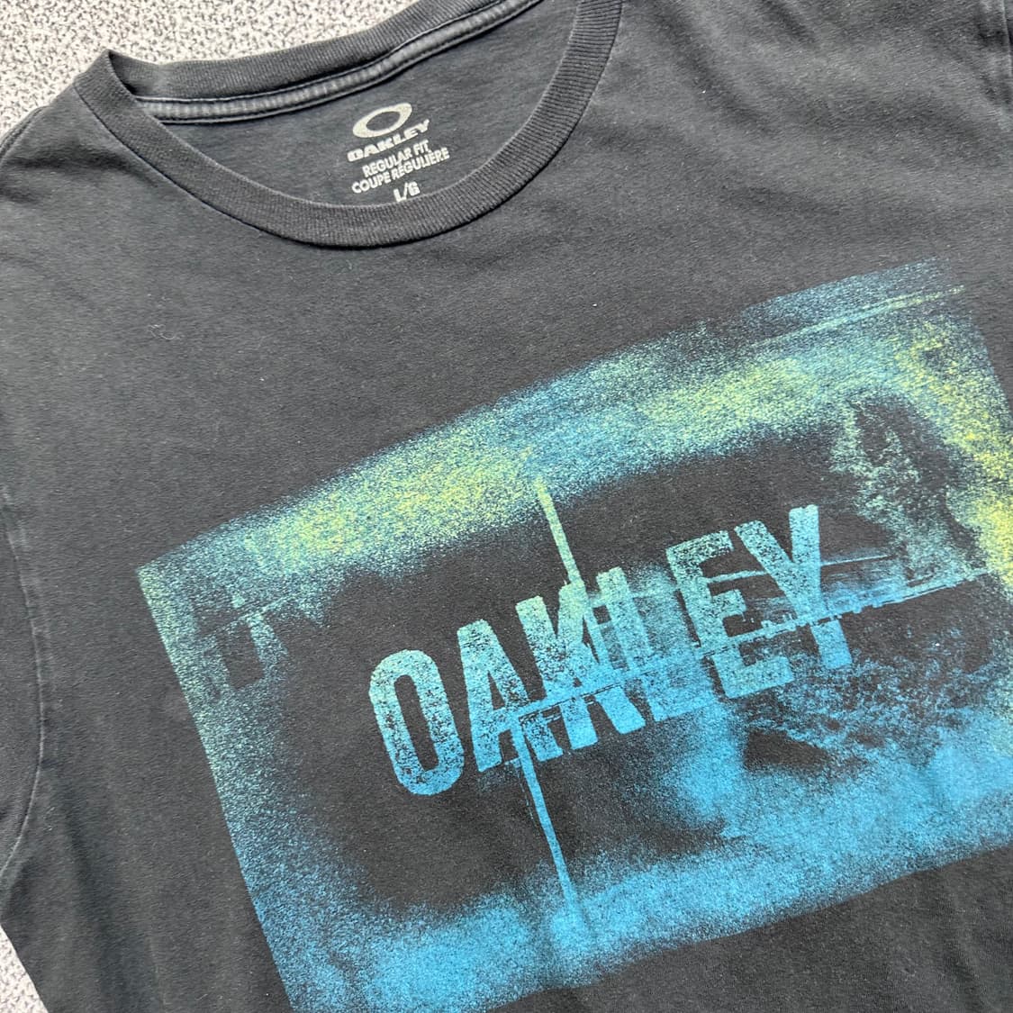 오클리(Oakley) 블랙 반팔 티셔츠 상품이미지3