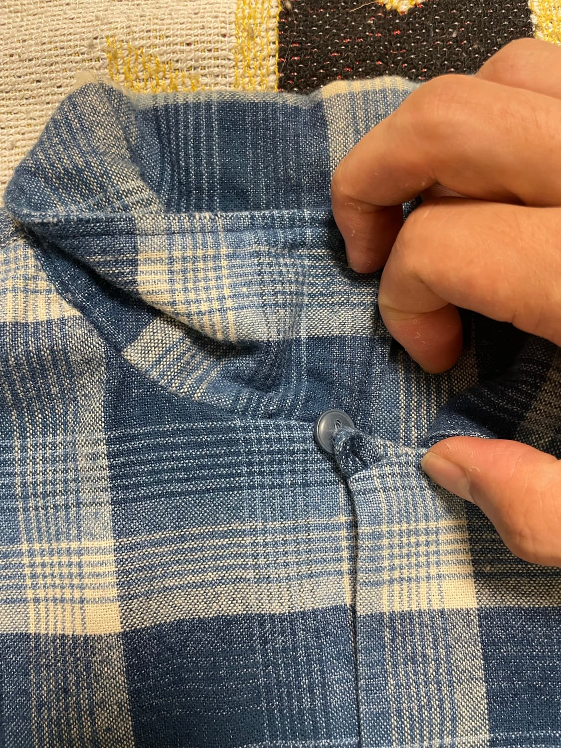 RRL 옴브레 캠프셔츠(M) 상품이미지3