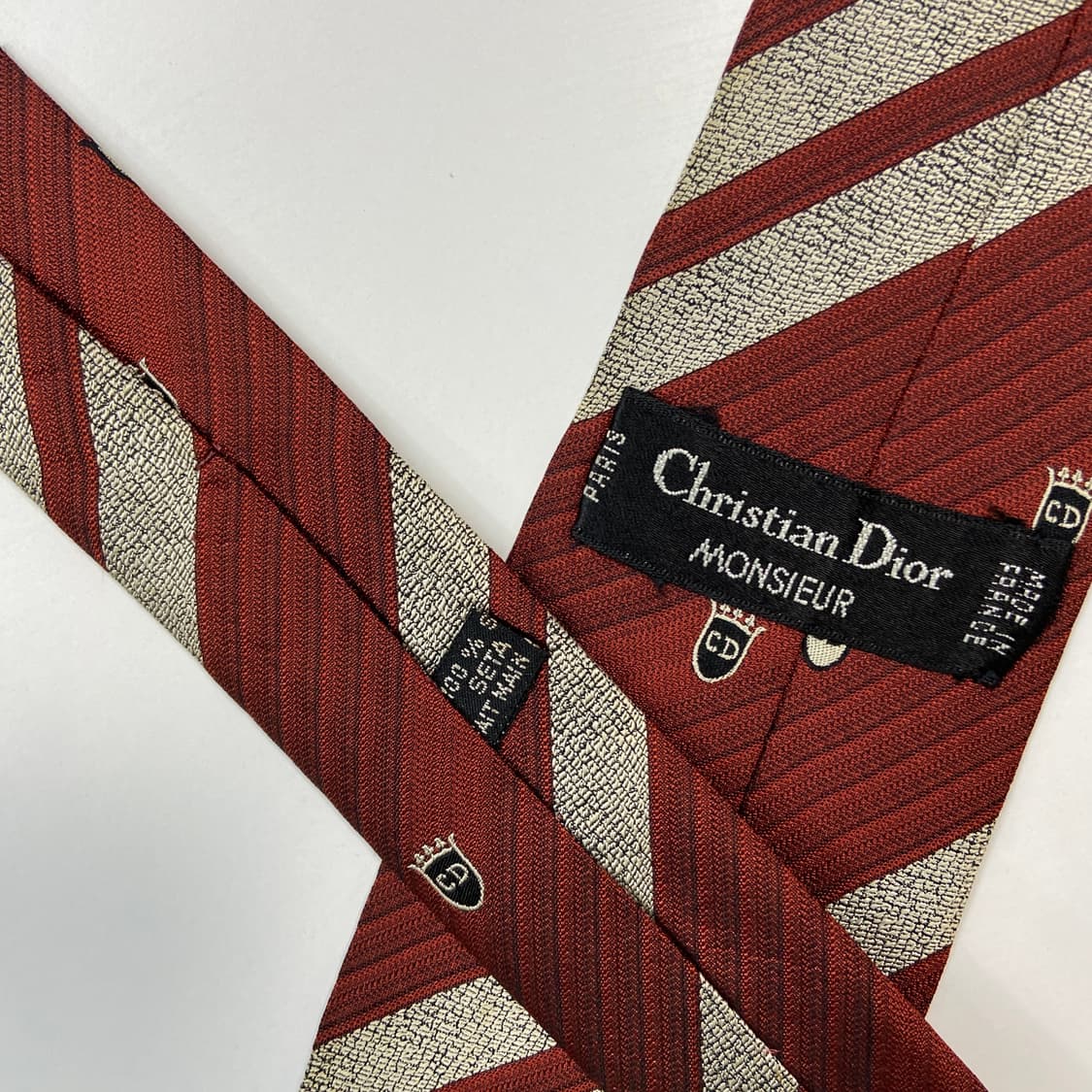 크리스찬 디올(Dior) CD 명품 정품넥타이 8.1cm 상품이미지3