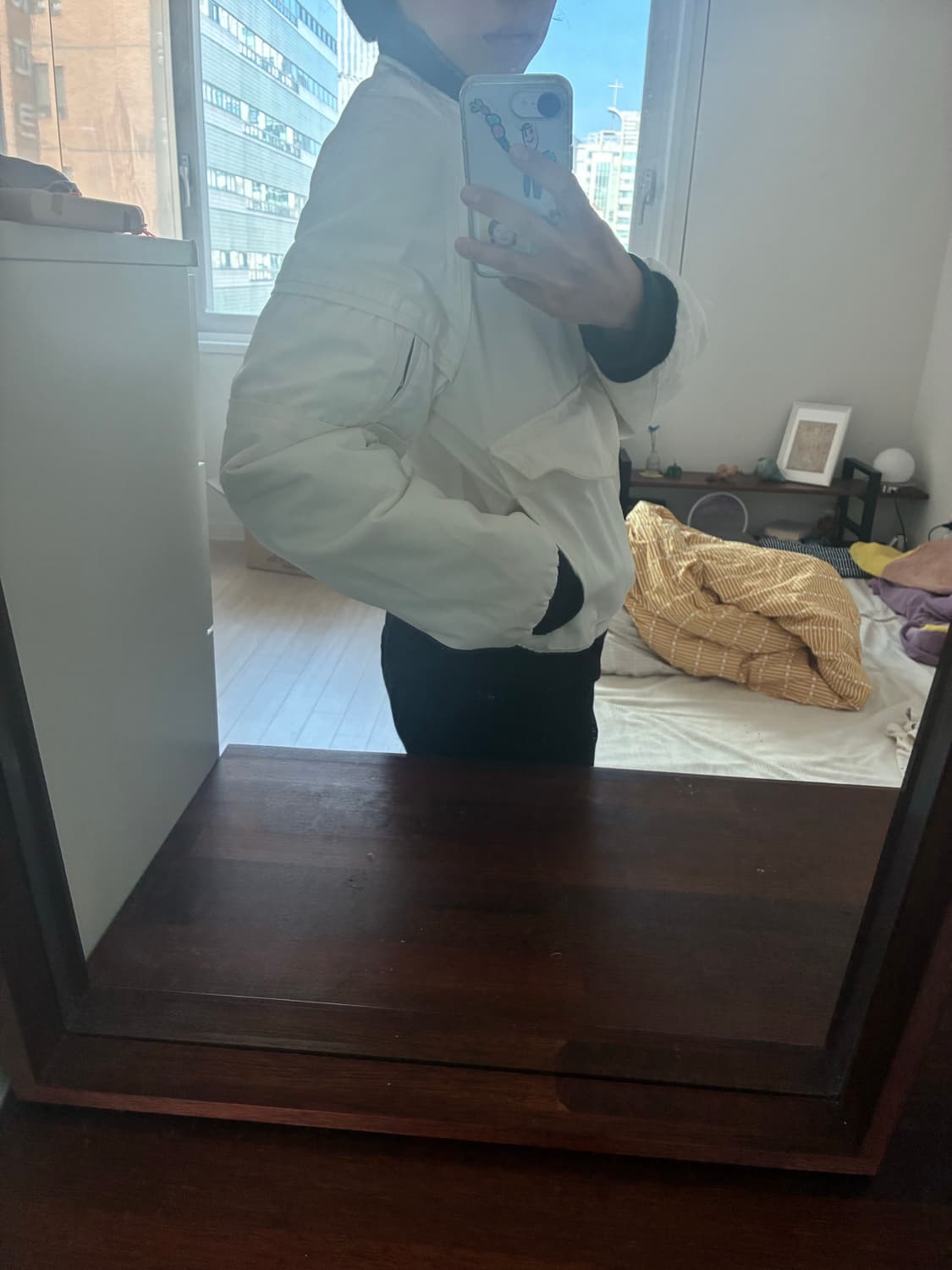 엔더슨벨 화이트 봄버 상품이미지3