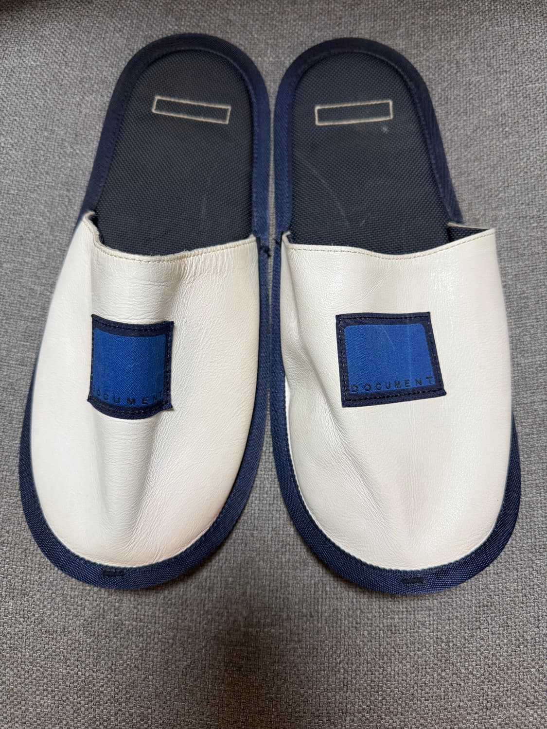 도큐먼트&블랭코브 슬리퍼 상품이미지1