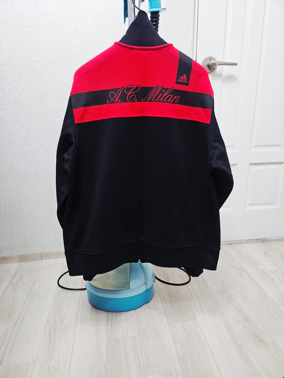 (105)XL ☆초대장급☆ 아디다스 AC밀란 [검빨] 트랙탑져지 상품이미지6