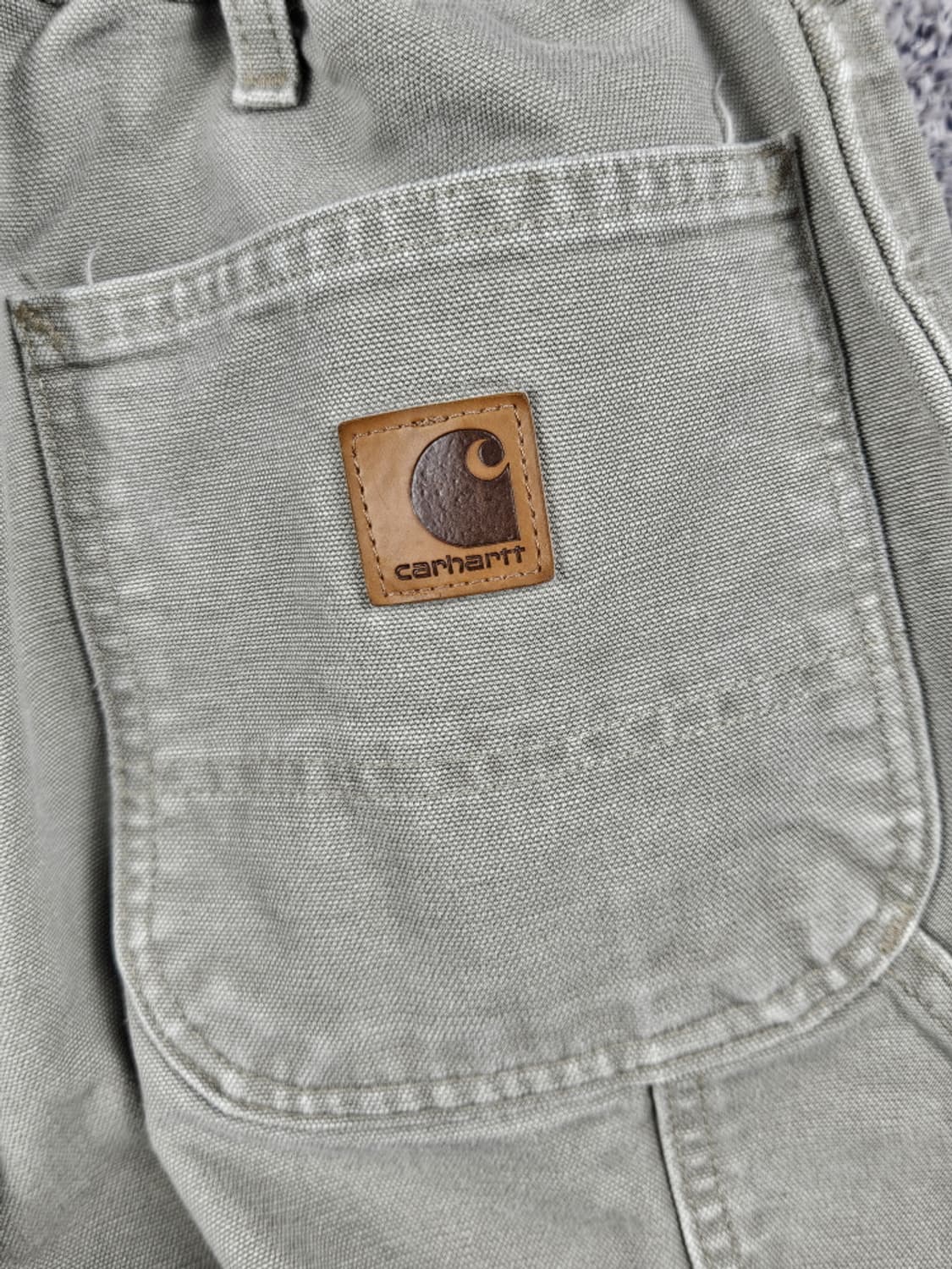 칼하트 밴딩 패치드 커스텀 카펜터 워크 팬츠 (38X32) / 10348 상품이미지8