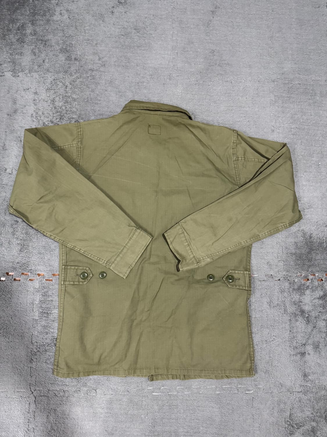 60s 오리지널 미군 정글 퍼티그 자켓 4세대 립스탑 상품이미지2
