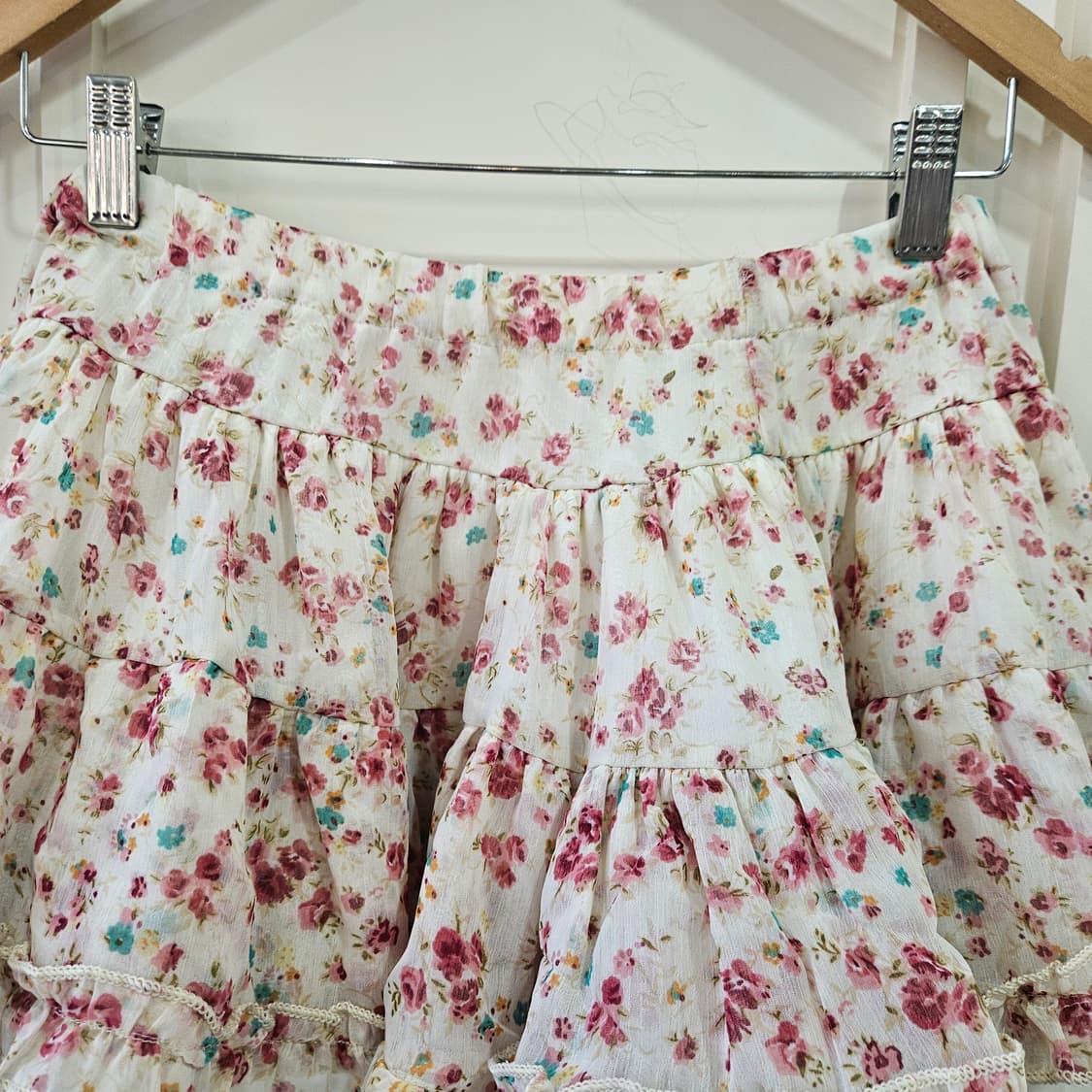 플라워 캉캉 프릴 스커트 상품이미지2