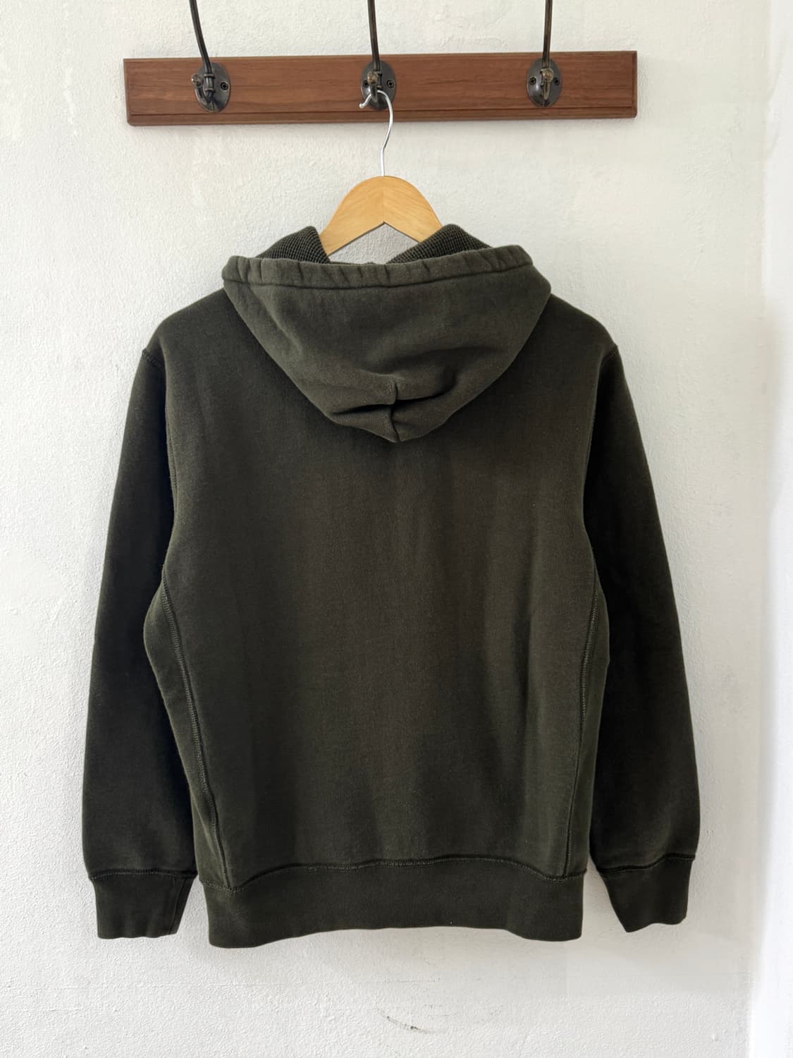 폴로 카키 써멀 후드집업 상품이미지4