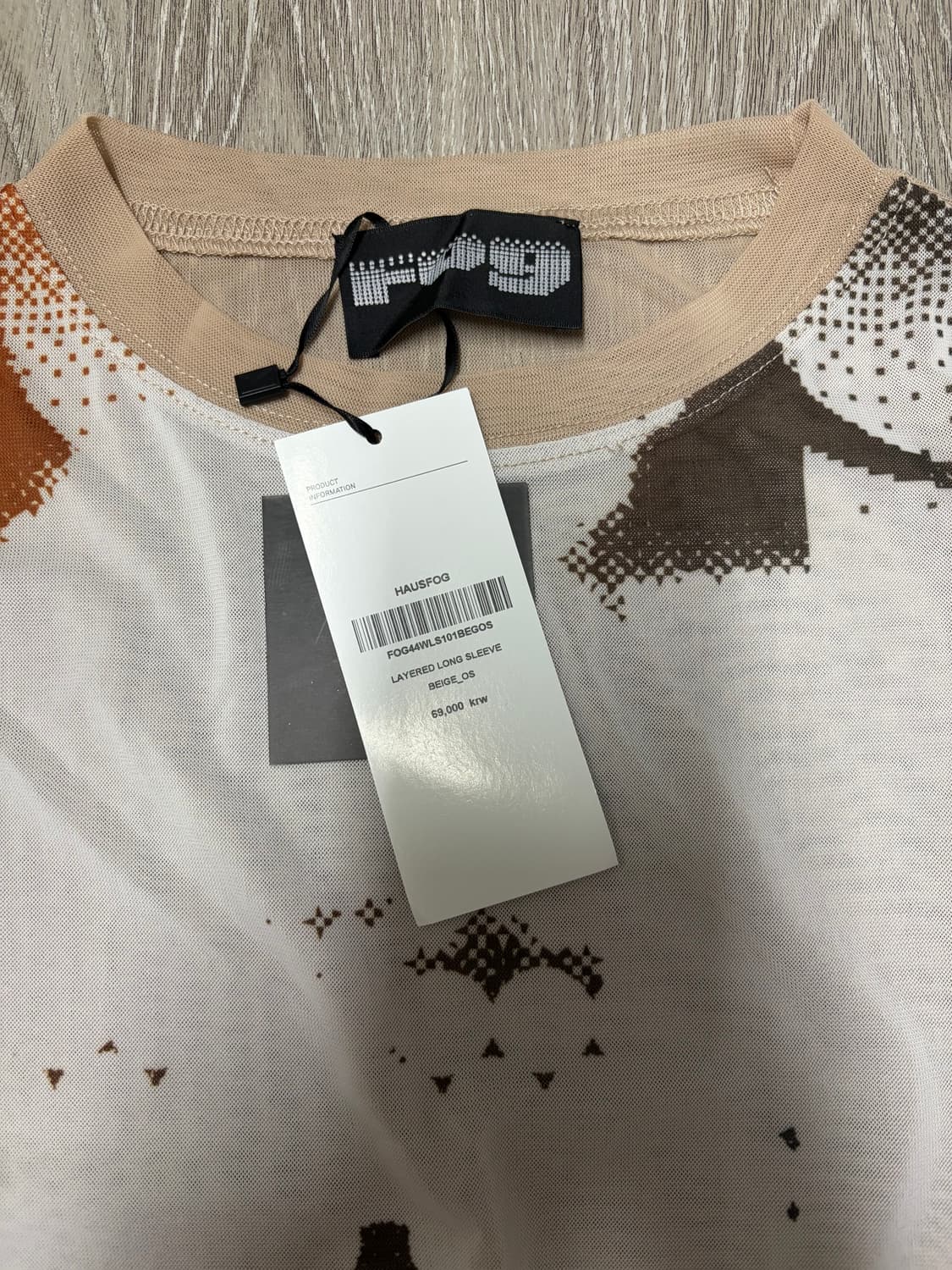 [HAUS FOG] LAYERED LONG SLEEVE 상품이미지7