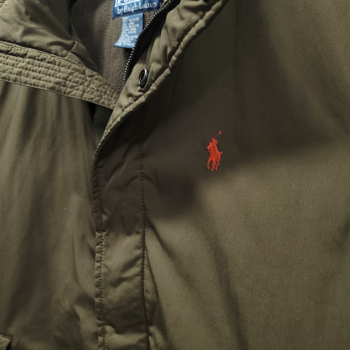 [S] 폴로 카키브라운 페리 블루종 자켓 상품이미지5