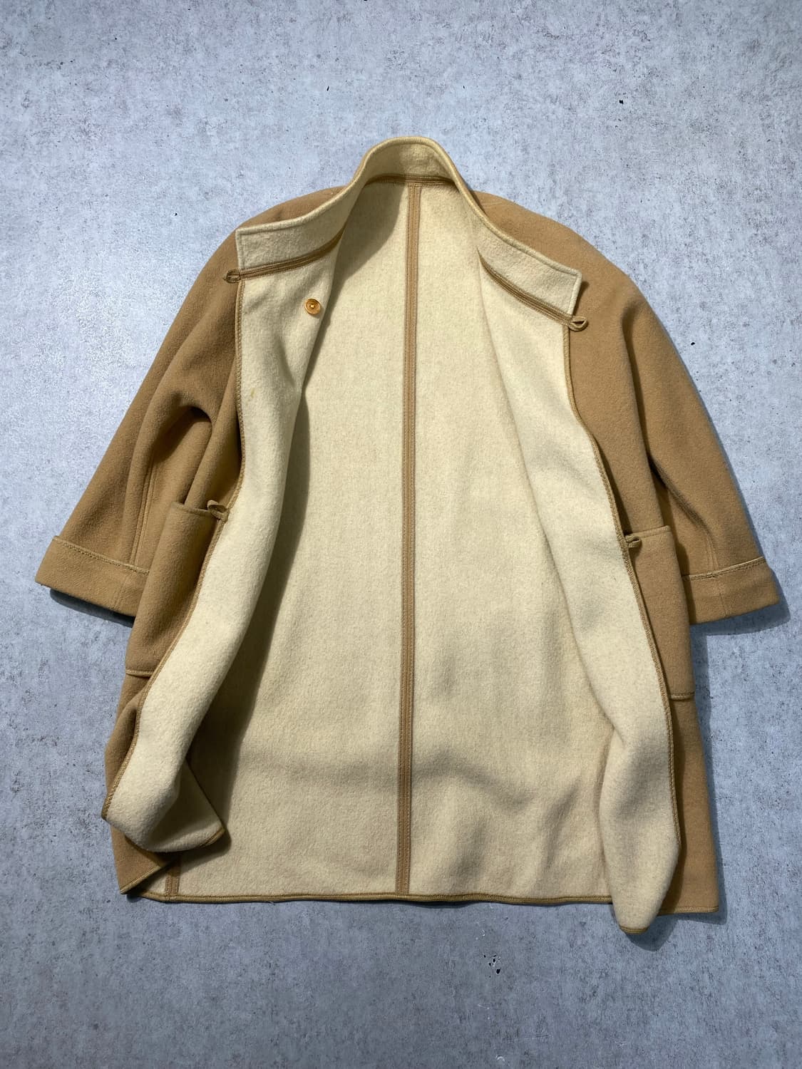 [34] 90s Weatherall 잉글랜드 메이드 캐시미어 코트 상품이미지4