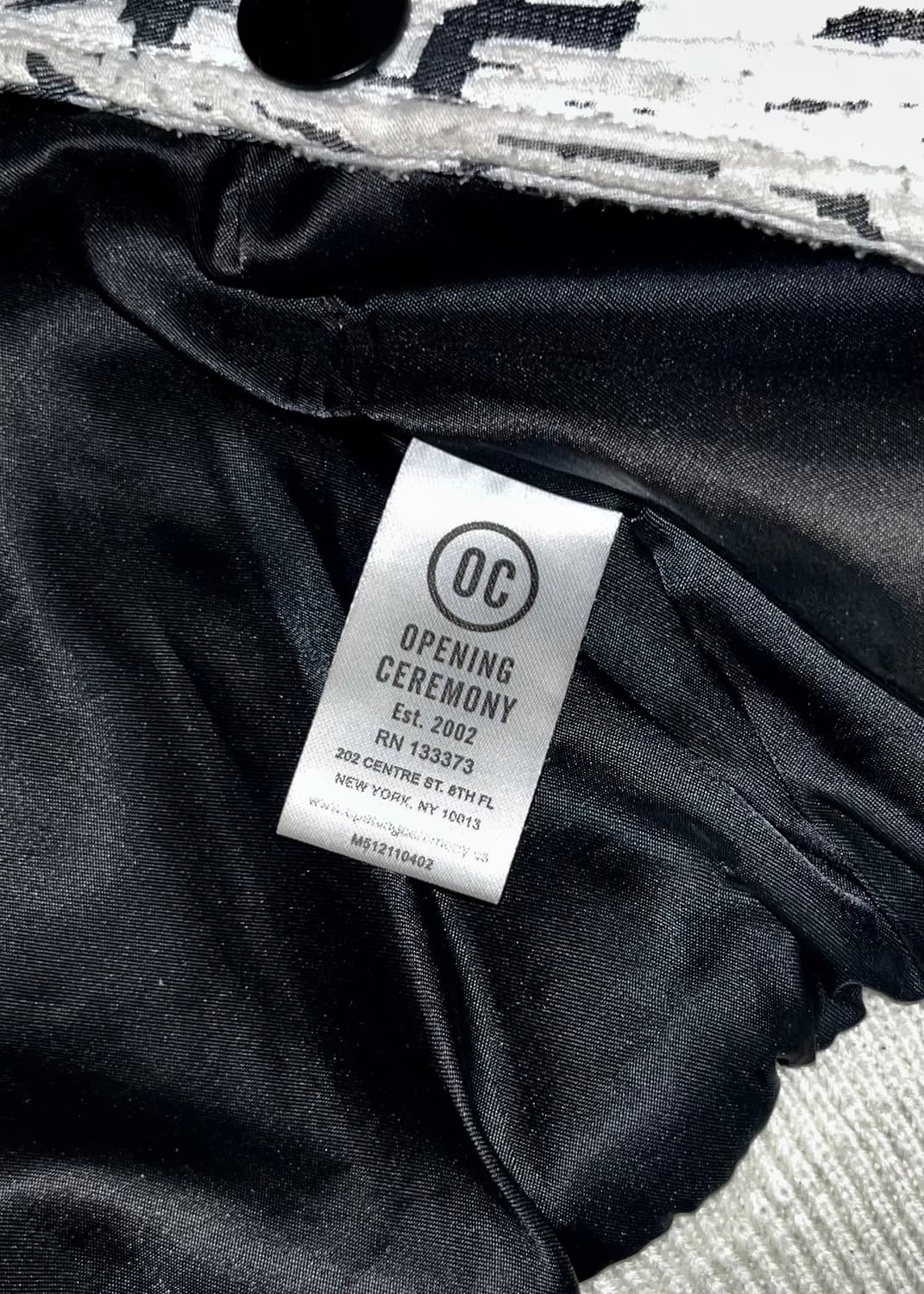 OPENING CEREMONY QUILTED JACQUARD JACKET 상품이미지4