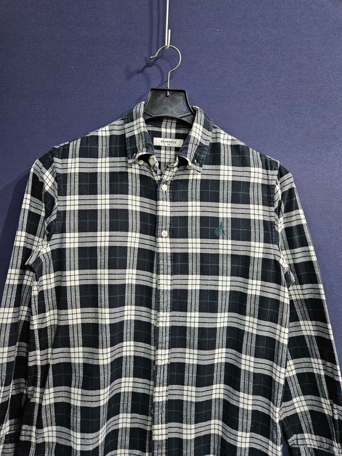 빈폴 스트라이프 체크 남성 100 긴팔셔츠  상품이미지7