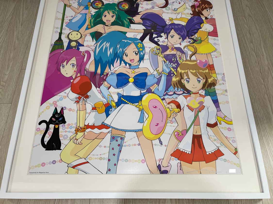 무라카미 다카시 x 꼼데가르송 Magical Princess 에디션 판화 상품이미지3