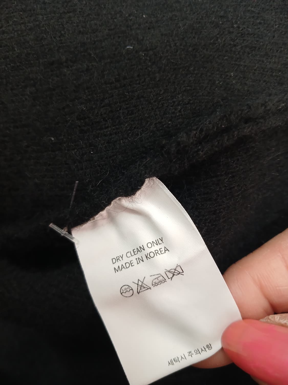 BOWEN 블랙 아우터 가디건 상품이미지10