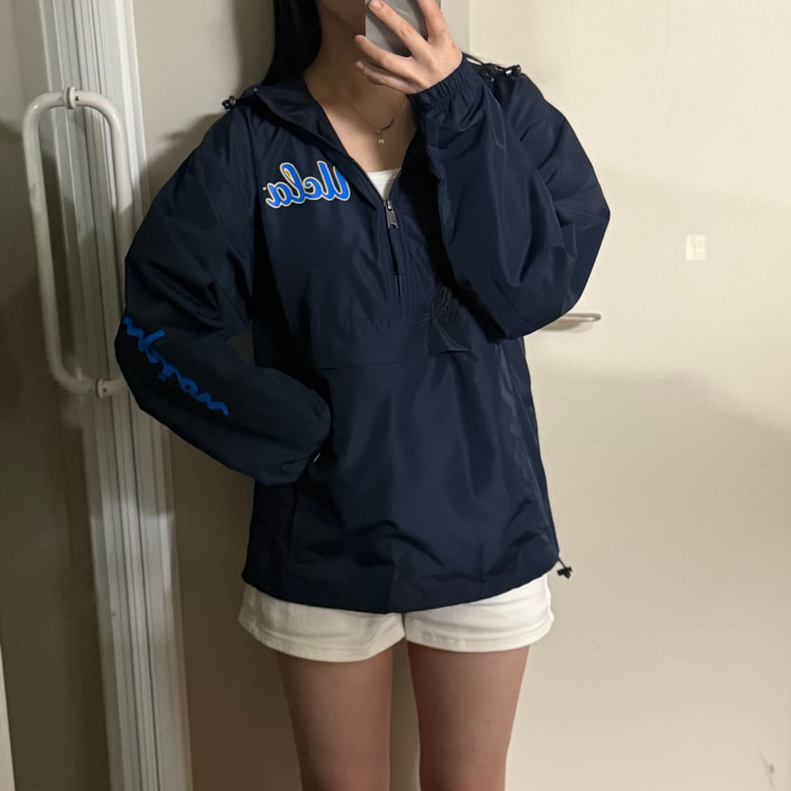 챔피온 반집업 후드 상품이미지1