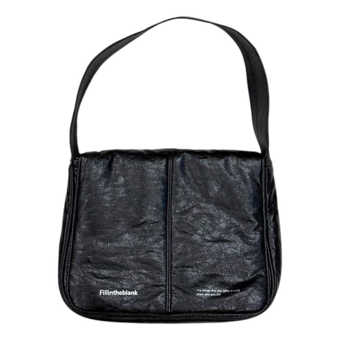 필인더블랭크 필로우 플랩 슬기 숄더백 가방 블랙 상품이미지1