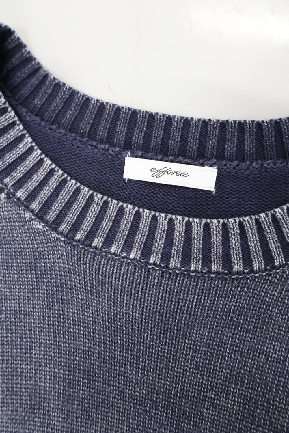 Megalie Washed Cotton Logo Knit Sweater 상품이미지3