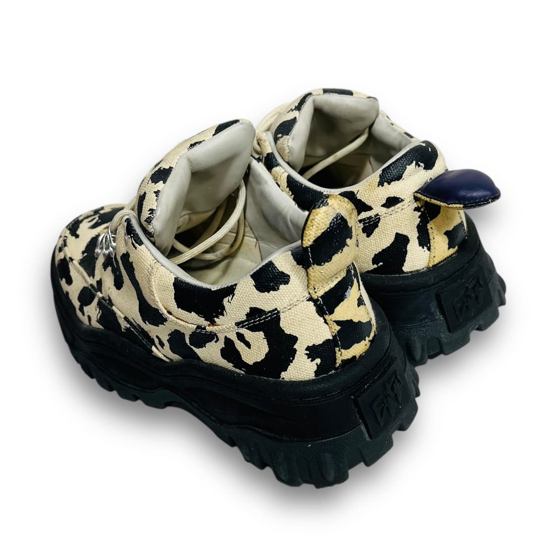 이티스 19ss 엔젤 레오파드 프린트 플랫폼 슈즈 상품이미지7