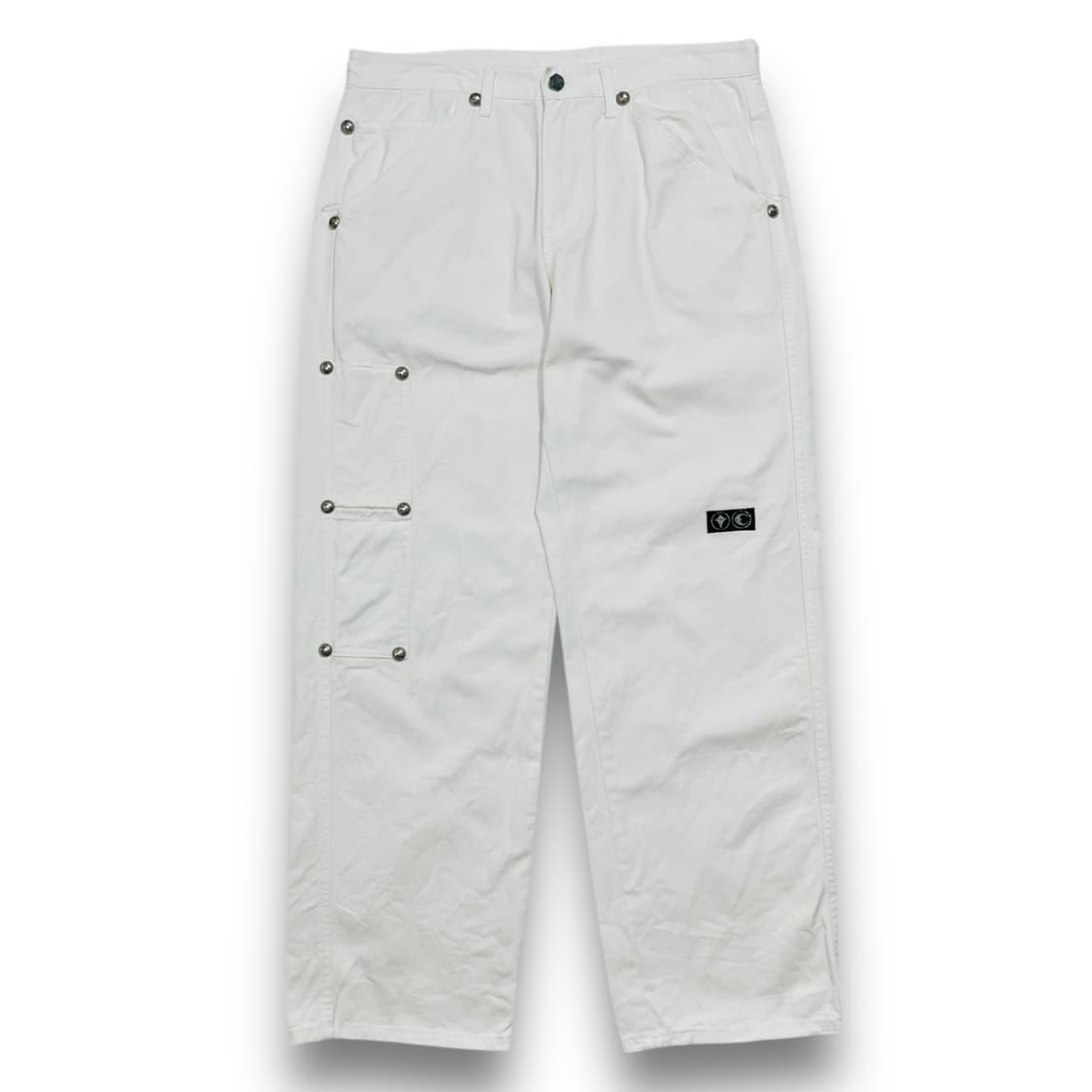 THUG CLUB studded White pants 상품이미지1