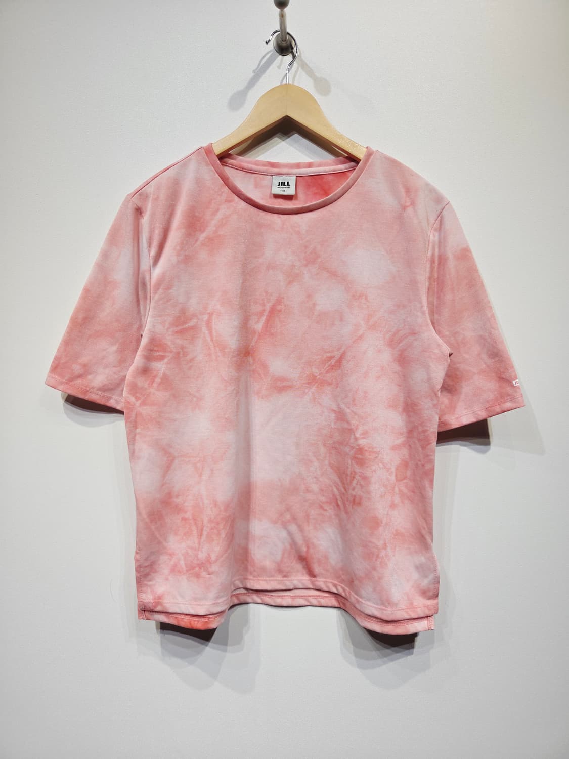 질스튜어트 핑크색 타이다이 반팔 티셔츠_105 상품이미지2
