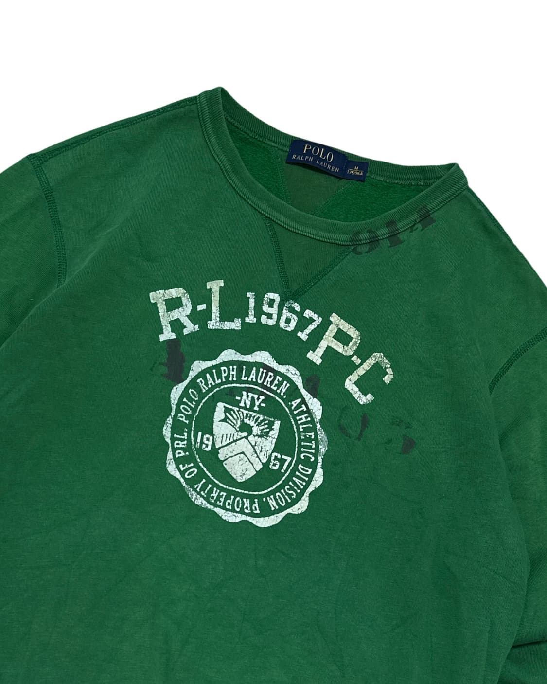 폴로 랄프로렌 RLPC 딥그린 맨투맨 상품이미지3